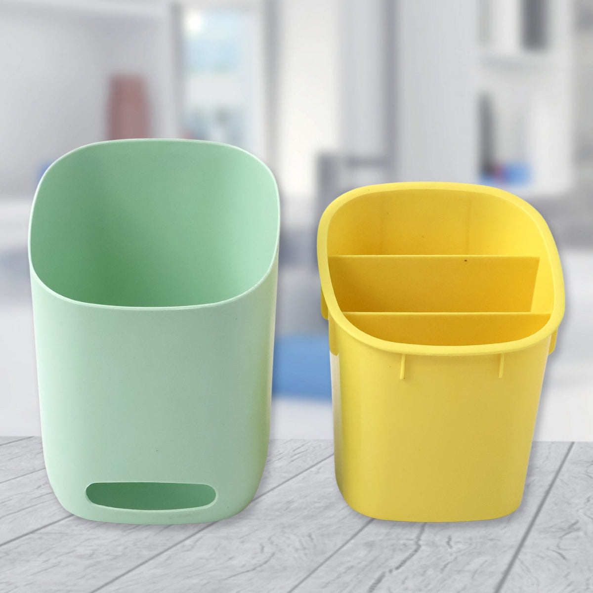 Neutral image showing organizer holder compartments